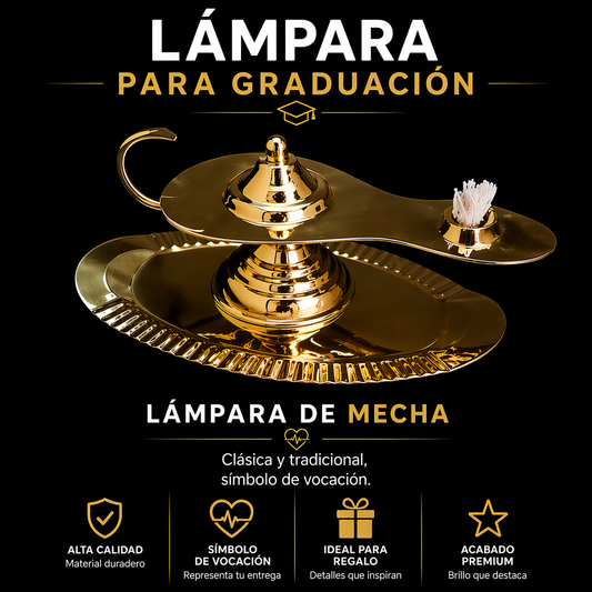 Lámpara de mecha